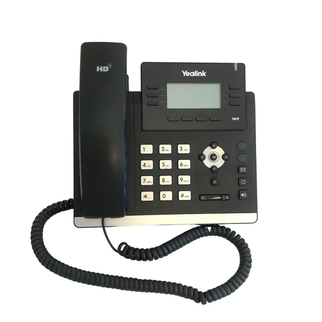 YEALINK SIPT41P VOIP VoiceoverIP telephone handset 28.15 PicClick