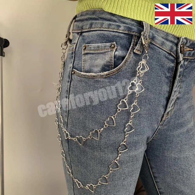 Catena Per Portafoglio Con Teschio In Argento Per Uomo - Foto 4