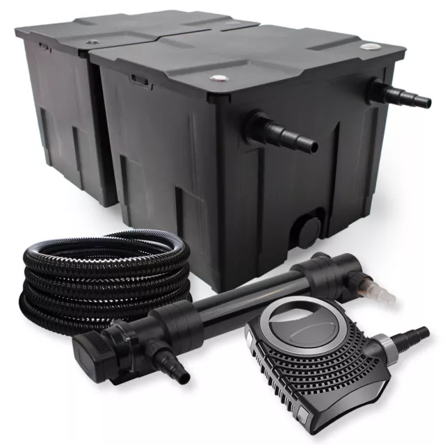 Kit filtration de bassin 60000l 36W UVC 6. Stérilisateur NEO10000 80W Pompe Tuya