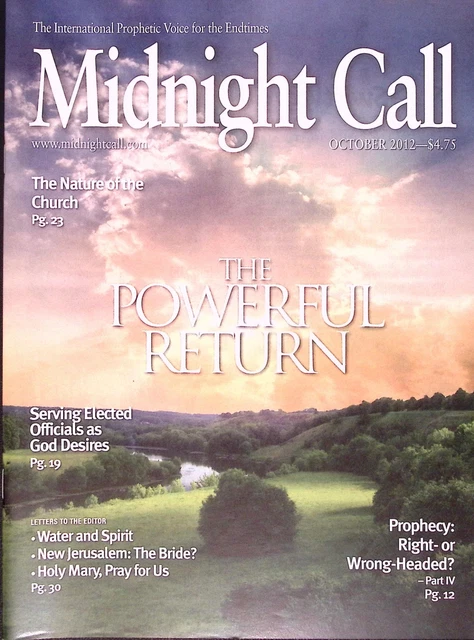 MIDNIGHT CALL MAG October 2012 The Powerful Return W685 £14.31 ...