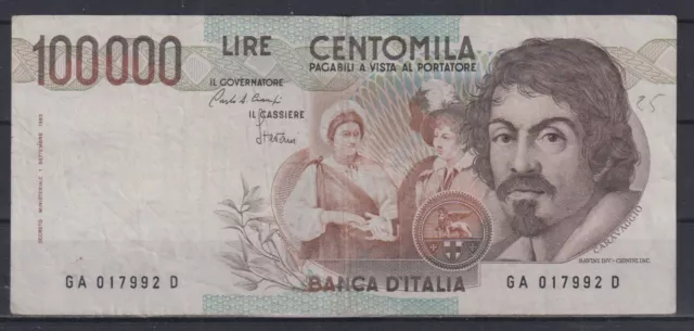 Italy  italien  100,000 Lire 1994 P117  VF ++ & 1271