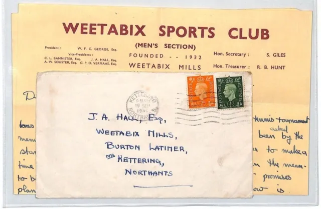 GB Kettering Northants Weetabix Sports Club {samwells-covers} PTS 1941 BL47