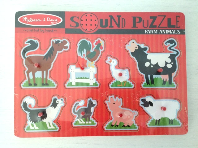 Melissa and doug barn animals sales