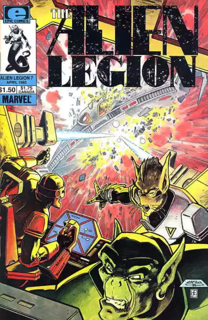 Alien Legion (Vol. 1) #7 FN; Epic | we combine shipping