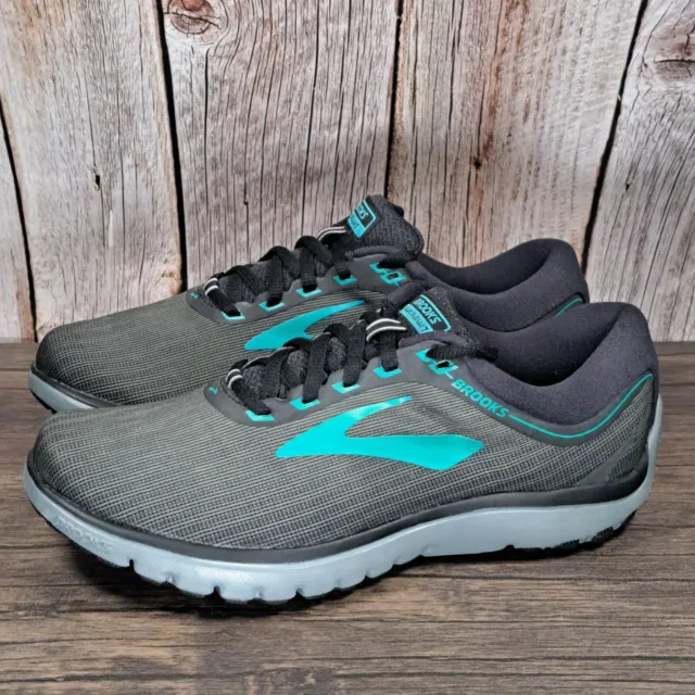 BROOKS PURE FLOW 7 Running Shoes Women's Size 8 Gray Black $50.00 ...
