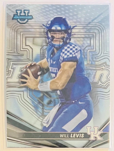 Will Levis 2022 Bowman's Best University #60 Kentucky Wildcats Tennessee Titans