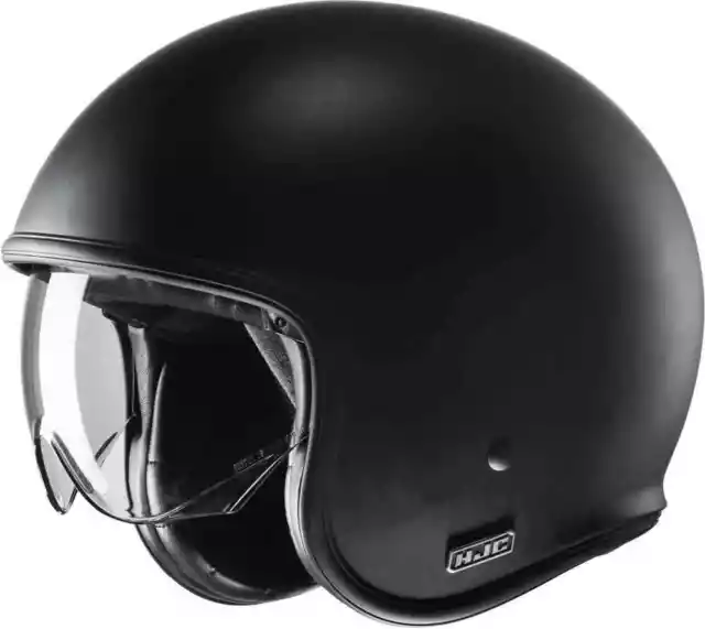 HJC V30 Jethelm schwarz matt Gr.S Motorradhelm UVP 179,- Chopperhelm