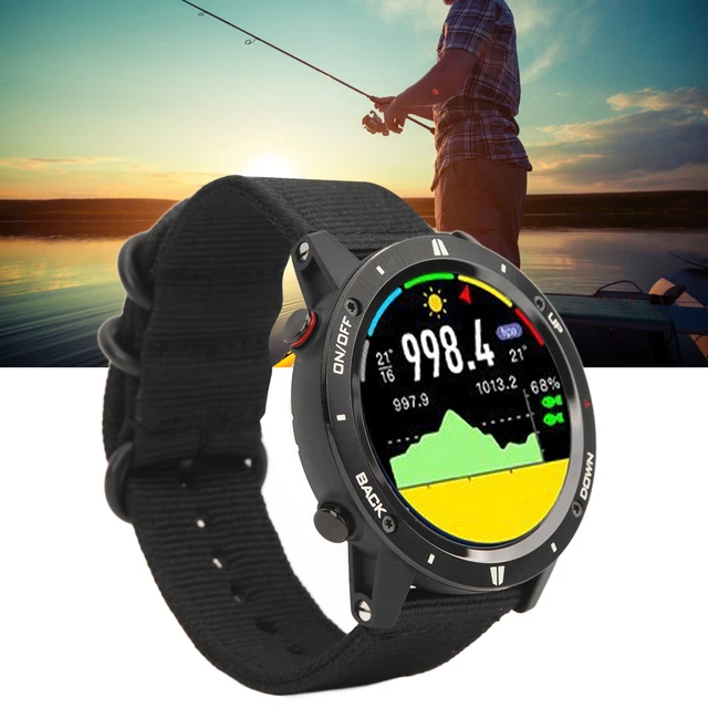 (Black)Sports Watch Sleep Monitoring Smart Watch Tracking Navigation Multi