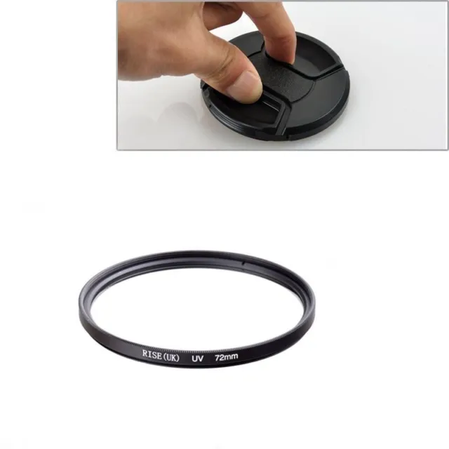 72mm UV Ultra-Violet Filter Lens protector For Nikon Canon Sony Pentax+Front Cap