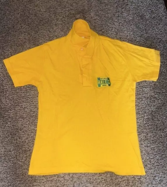 Vintage Hall's Motor Transit Collared Shirt Safe Driver Award Mechanicsburg PA
