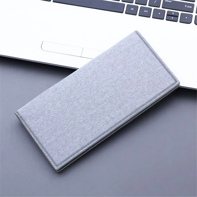 Portadocumenti Grande MJ-Design - 12 Scomparti, Pelle Sintetica, Made In EU, Design Rosso