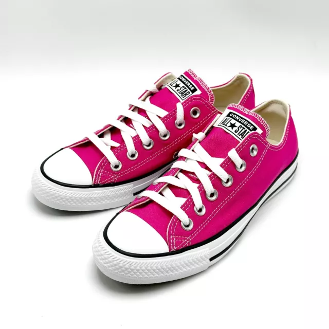 *NEW* Unisex CONVERSE Chuck Taylor ALL STAR OX LOW TOP Chaos Fuchsia (A06569F) 3