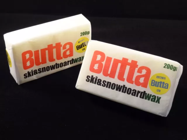 Butta Original Ski & Snowboard Wax 200g Twin Pack