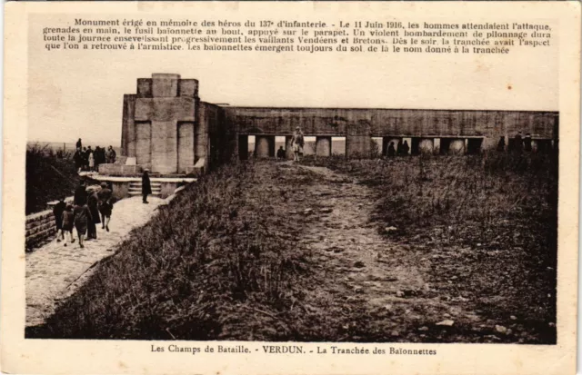MILITARY CPA Les Battaille-Verdun, La Tranchée (316318)