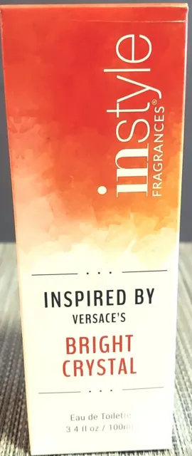 Instyle Fragrances Inspired by Versace's Bright Crystal Eau de Toilette, 3.4 oz.