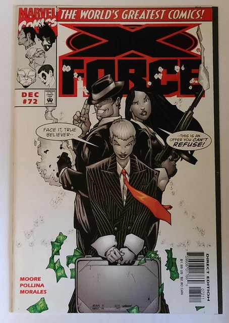 X Force #72  (Marvel 1997 Series) Nos 9.4+ Nm Grade, John Francis Moore Story!!!