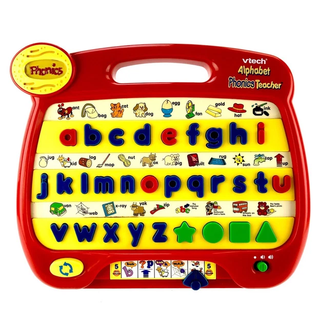 VTECH ALPHABET PHONICS Teacher Toy Educational Interactive Musical ...