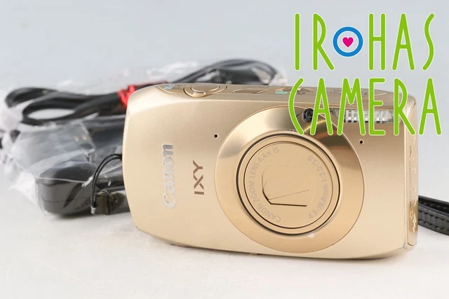 CANON IXY 31S Gold Compact Digital Camera with Battery