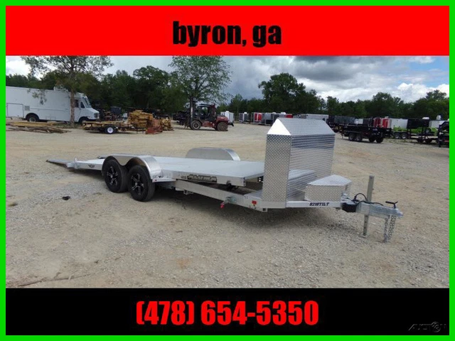 2024 Aluma 8218 tilt 25th anniversary JT aluminum trailer car New