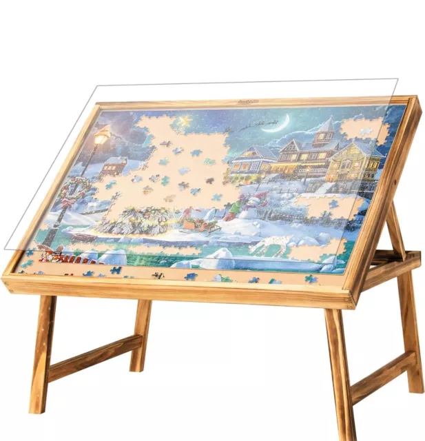 Becko US Jigsaw Puzzle Table for Adults Original Standard Wooden 1000 Pieces