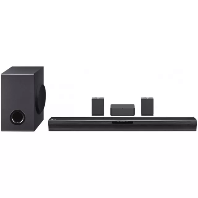 LG SQC4R Soundbar + Subwoofer schwarz LG TV Sound Sync Bluetooth 4.1 Kanal HDMI