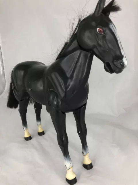 MAX ZAPF Action Figur Hardy PFERD Schwarz Horse w. Karl May aus Sammlung vintage