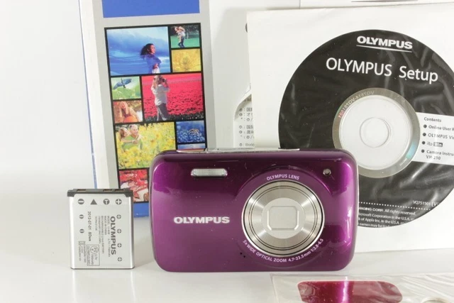 OLYMPUS VH 210 Purple Compact Digital Camera Japan No Box