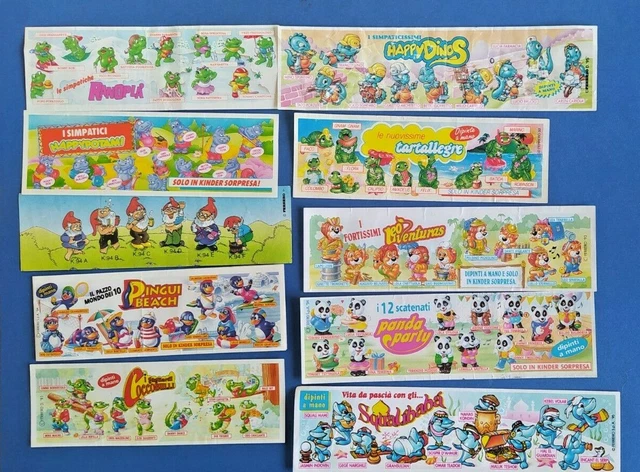 HAPPY DINOS 1994 KINDER Serie Completa In Perfetto Stato, NO CARTINA - Foto 9