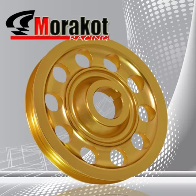 Honda Civic/Integra B16/B18/B20 DOHC Engine Alternator Crank Pulley Gold