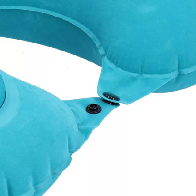 Hot Inflatable Air Pillow U Shaped Press Inflation Mint Green Parts For Airplane