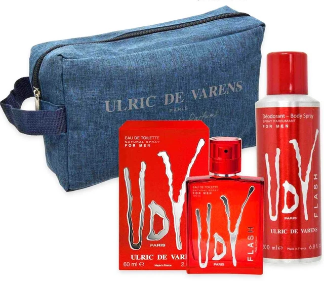 Parfum Ulric De Varens Blue Eau De Toilette Pour Homme – Fraîcheur Aromatique Aquatique, Flacon Spray 60ml, Neuf