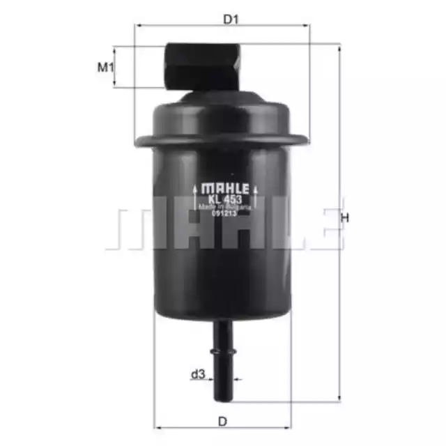 Kraftstofffilter MAHLE KL 453 für Hyundai Atos