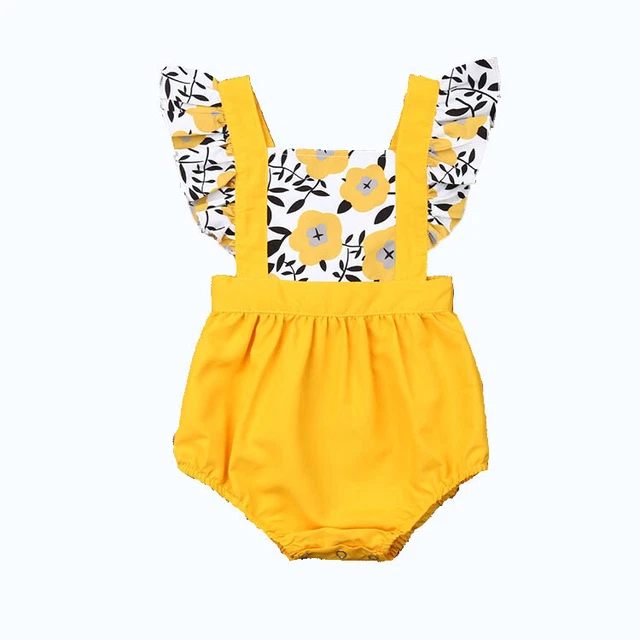 Vestiti Romper Body Tuta Abito Tuta Sole Regno Unito Neonato Bambini Bambina