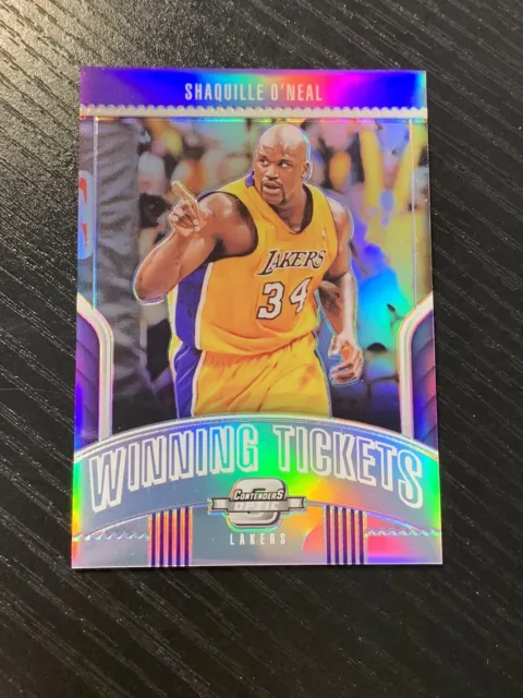 2018-19 Panini Contenders Optic Winning Tickets Shaquille O'Neal #29 Lakers