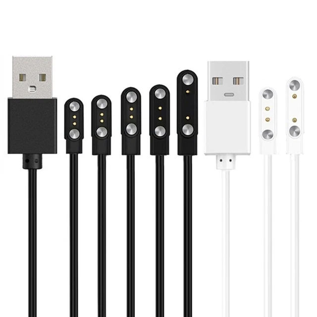 Magnetic Charger Power Adapter for 2 Pin Watch Base Charging Cable Holder Stand