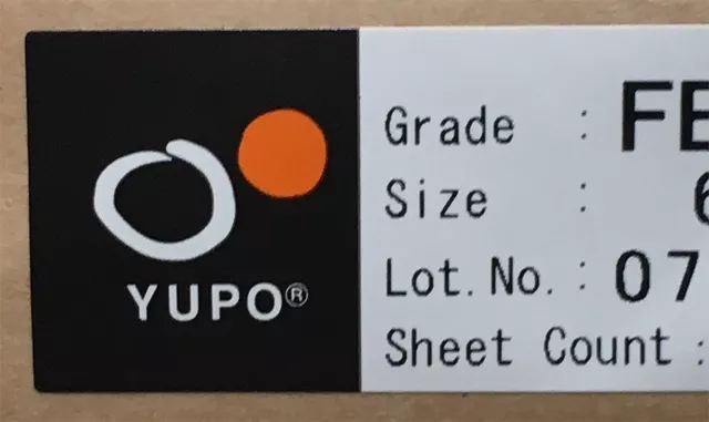 A4 Yupo Ultra Watercolour Paper 200gsm 20 Sheets Alcohol Ink Paints