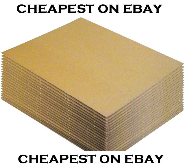 CORRUGATED CARDBOARD SHEET Pads Single Wall CRAFT DIVIDER A5 A4 A3 A2