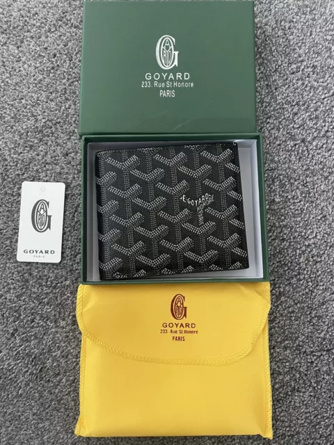Goyard Saint Sulpician Leather Card Wallet Accessories