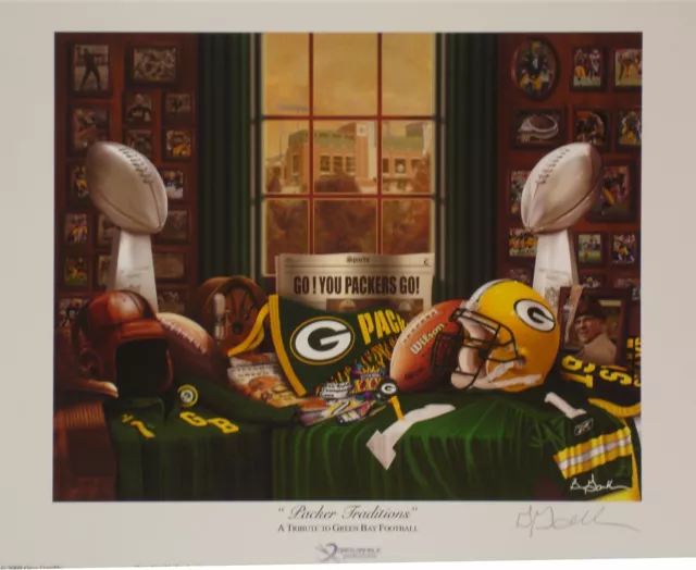 Green Bay "Packer Traditions" print by Greg Gamble