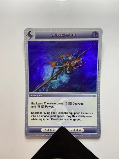 Chaotic Card Wing-Fin