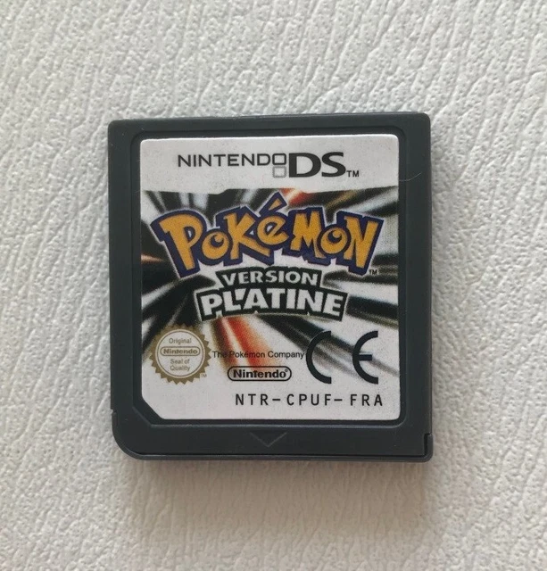 POKEMON VERSION platine Jeu Nintendo DS EUR 25,99 PicClick FR