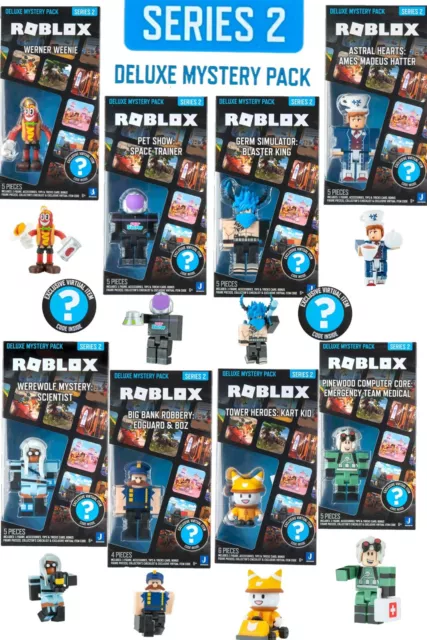 Roblox Series 8 Mystery Box BRONZE Cube Kids Toys Figures Pack+Online Game  Codes