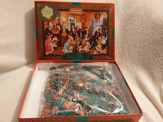 Waddingtons CHRISTMAS MORNING - 2002 LIMITED EDITION 1000 Piece Jigsaw NEW