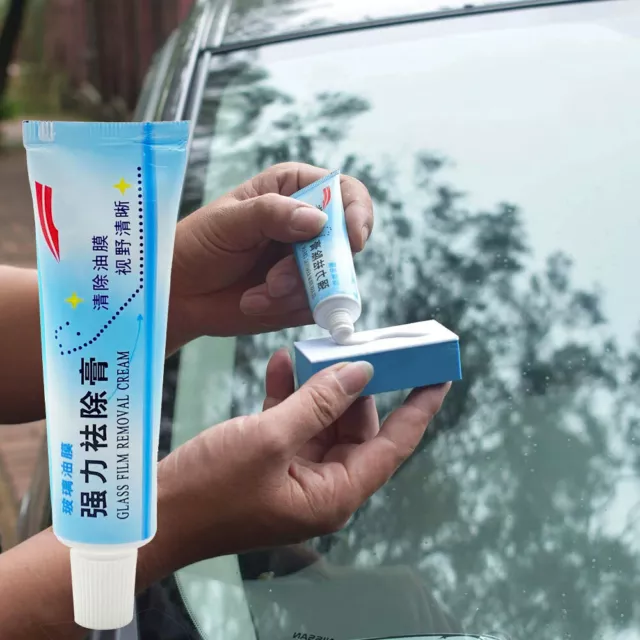 Car Cleaner Glass Oil Film Remover Windshields Cleaning Liquid Accessories 45g