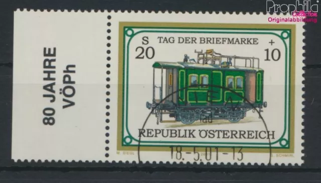 Briefmarken Österreich 2001 Mi 2345 gestempelt Eisenbahn (9697890