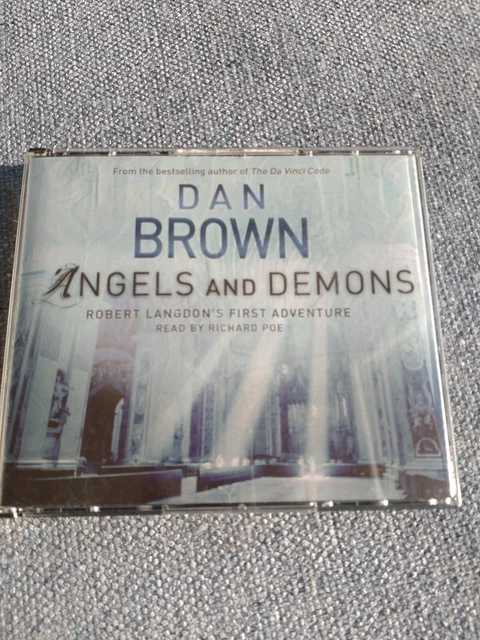 Dan Brown Angels And Demons Read By Richard Poe X6 Cd Audio Book