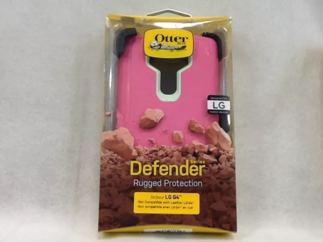 OEM OtterBox Defender Series Case and Holster For LG G4!!! Melon Pop!