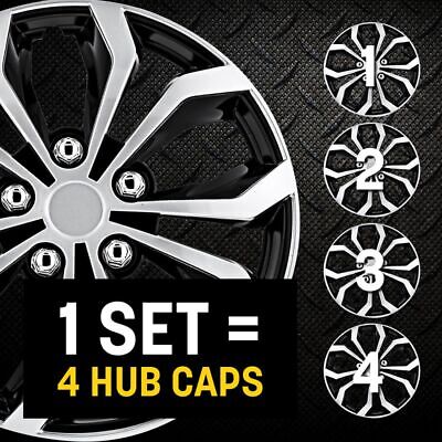 Pilot Automotive Snap On Hubcaps Wheel Rim Cover 15" Silver - WH553-15S-BS 2