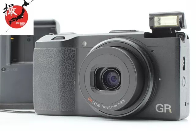 1560 Shots【Near MINT】 RICOH GR 16.2 MP Digital Compact Camera APS-C From JAPAN