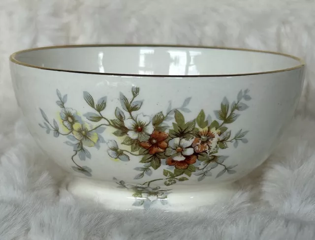 Royal Winton English china Vintage 1  7/8”H x 3  1/2”W Sml Floral Bowl Excellent